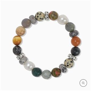 New Contempo Desert Pearl Stretch Bracelet Brighton